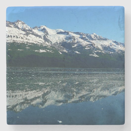 アラスカの海岸線 美しい自然写真 ストーンコースター (正面)