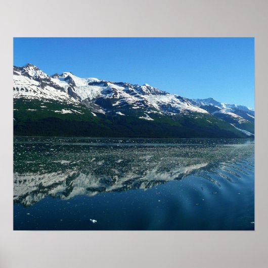 アラスカの海岸線 美しい自然写真 ポスター (正面)