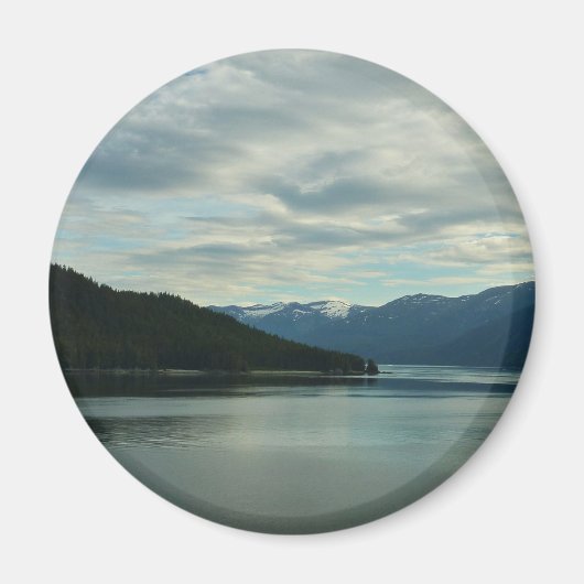 アラスカの海岸 II 美しい自然写真 マグネット (正面)
