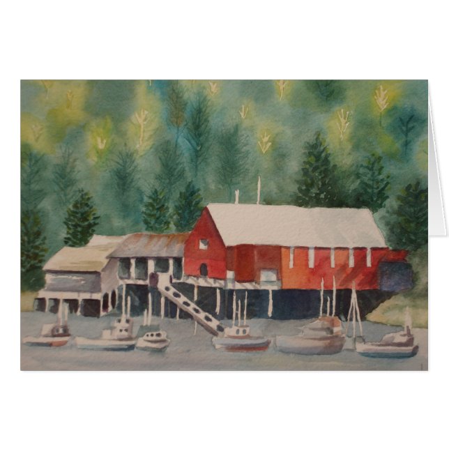 アラスカの港 (正面横)