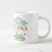 アラスカの熊 – アドベンチャー コーヒーマグ ジャンボコーヒーマグカップ (右)