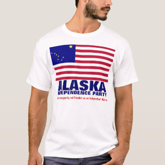 アラスカの独立パーティー Tシャツ