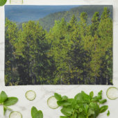 アラスカの田舎 キッチンタオル (折り畳み)