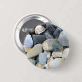 アラスカの石 缶バッジ (正面&裏面)