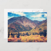 アラスカの秋 ポストカード (正面/裏面)