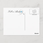 アラスカの秋 ポストカード (裏面)