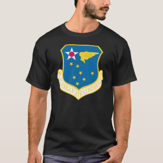 アラスカの空軍長官直属部隊の記章のTシャツ Tシャツ