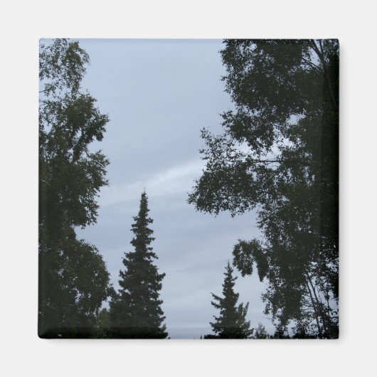 アラスカの空 マグネット (正面)