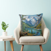 アラスカの自然美しい クッション (椅子)