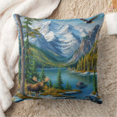 アラスカの自然美しい クッション (ブランケット)