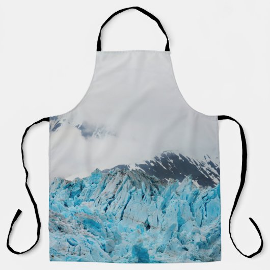 アラスカの船からのハバード氷河 エプロン (正面)