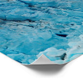 アラスカの船のうらなり氷河 ポスター (角)