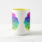 アラスカの虹のタコ- 15のoz。 マグ (中央)