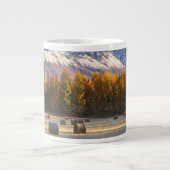 アラスカの農業 ジャンボコーヒーマグカップ (正面)