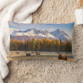 アラスカの農業 ランバークッション (ブランケット)