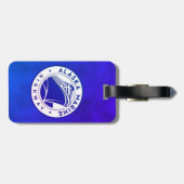 アラスカの遊航船フェリー海兵隊員のハイウェー ラゲッジタグ (裏面横)