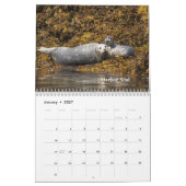 アラスカの野性生物 カレンダー (1月 2027)