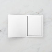 アラスカの野生の花 カード (内部)