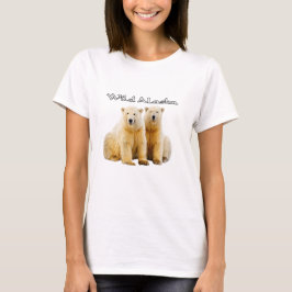 アラスカの野生生物Tシャツ Tシャツ