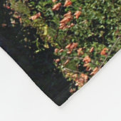 アラスカの鉄道機関車 フリースブランケット (角)