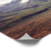 アラスカの風景 – 暗 |ポスター ポスター (角)