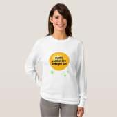 アラスカの黄金の midnight sun tシャツ (正面フル)