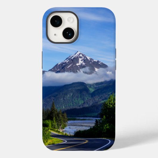 アラスカのiPhoneケースを通るパス Case-Mate iPhoneケース (裏面)