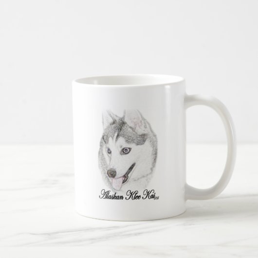 アラスカのKlee Kai コーヒーマグカップ (右)