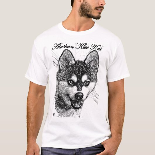 アラスカのKlee Kai Tシャツ (正面)