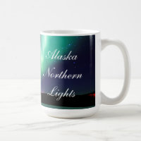 アラスカのNORTHERN LIGHTSのコーヒー・マグ
