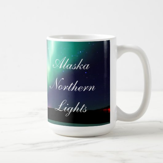 アラスカのNORTHERN LIGHTSのコーヒー・マグ コーヒーマグカップ (右)