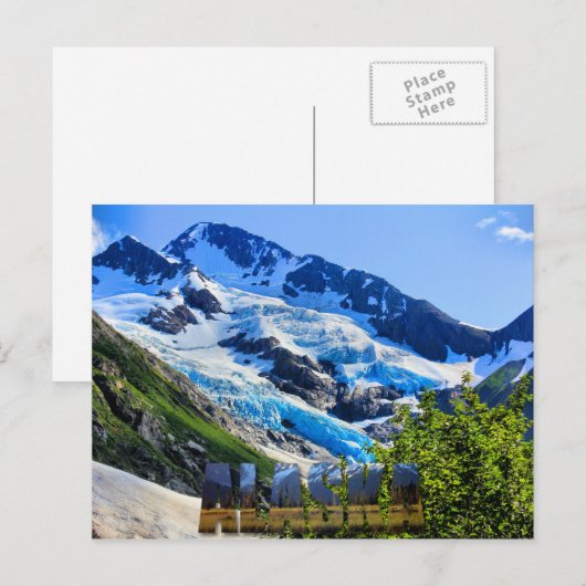 アラスカはがき ポストカード (正面/裏面)