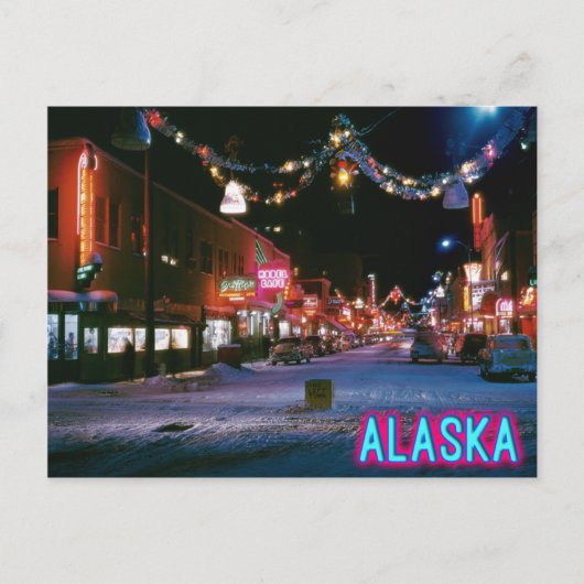 アラスカはがき ポストカード (正面)