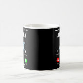 アラスカは休暇を呼んでいる コーヒーマグカップ (中央)