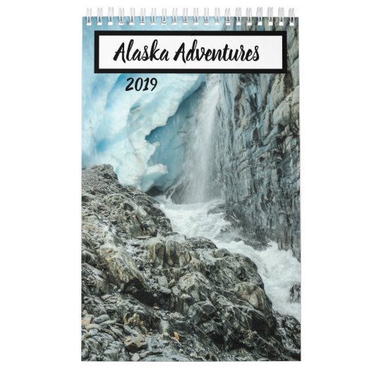 アラスカは2019年を冒険します カレンダー (カバー)