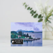 アラスカへようこそ ポストカード (スタンド正面)