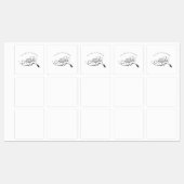 アラスカへようこそ ラベル (シート)