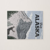 アラスカを訪れよう ジグソーパズル (横)