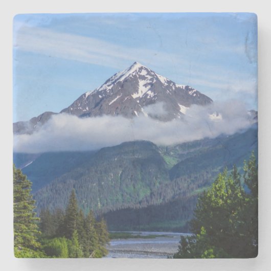 アラスカを通る道 ストーンコースター (正面)