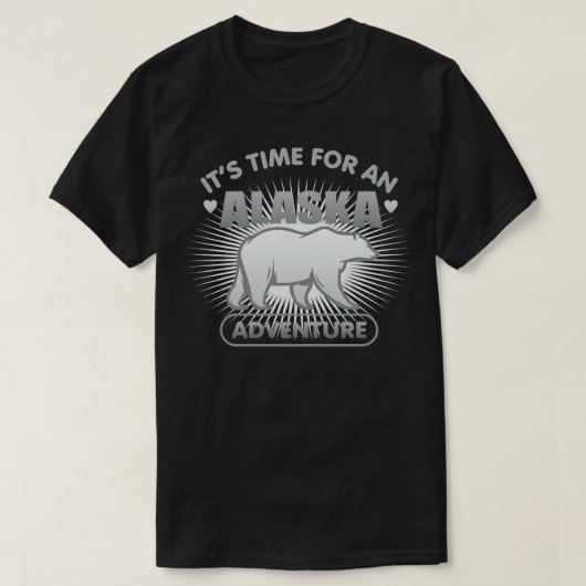 アラスカアドベンチャーTシャツ Tシャツ (デザイン正面)