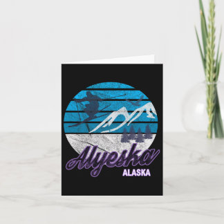 アラスカアメリカスキーリゾートスノーボーディングスキー カード