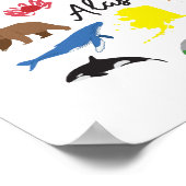 アラスカアートプリント ポスター (角)