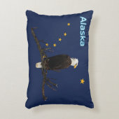 アラスカイーグル州旗 アクセントクッション (正面(垂直))