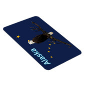 アラスカイーグル州旗 マグネット (右側)