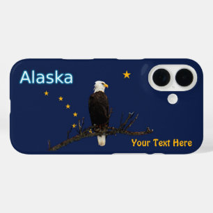 アラスカイーグル州旗 iPhone 16ケース