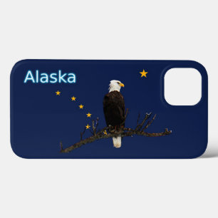 アラスカイーグル州旗 iPhone 13ケース