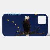 アラスカイーグル州旗 Case-Mate iPhoneケース (裏面 (横))