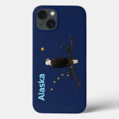 アラスカイーグル州旗 Case-Mate iPhoneケース (裏面)