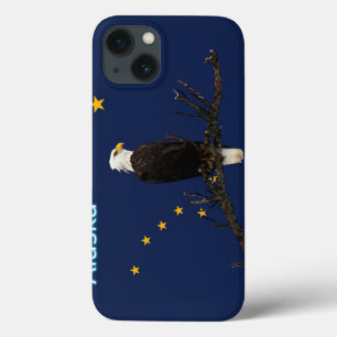 アラスカイーグル州旗 iPhone 13ケース