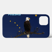 アラスカイーグル州旗 Case-Mate iPhoneケース (裏面 (横))